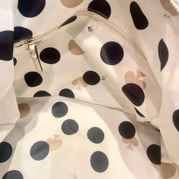 Kate Spade Grove Court Blaine Satchel Cream & Black - Picture 11 of 12